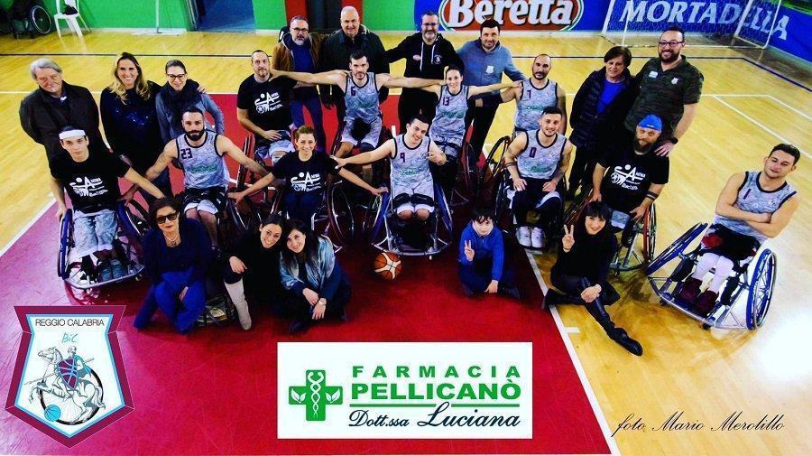 La Farmacia Pellicanò Reggio Calabria Basket in Carrozzina ha scritto una nuova storia