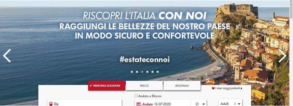 Scopri l’Italia: Scilla in copertina sul sito di Trenitalia