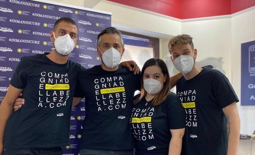 Reggio, #InManiSicure: “Una carezza per l’anima. Grazie Compagnia della bellezza”