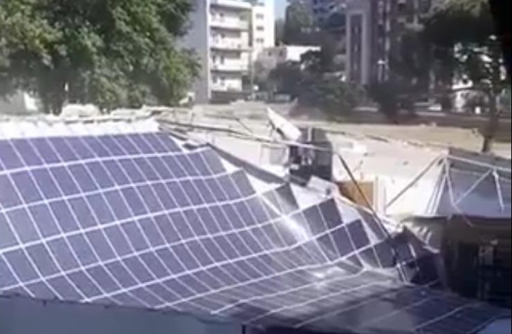 Reggio, crollo a palazzo Campanella: evacuato l’edificio – FOTO
