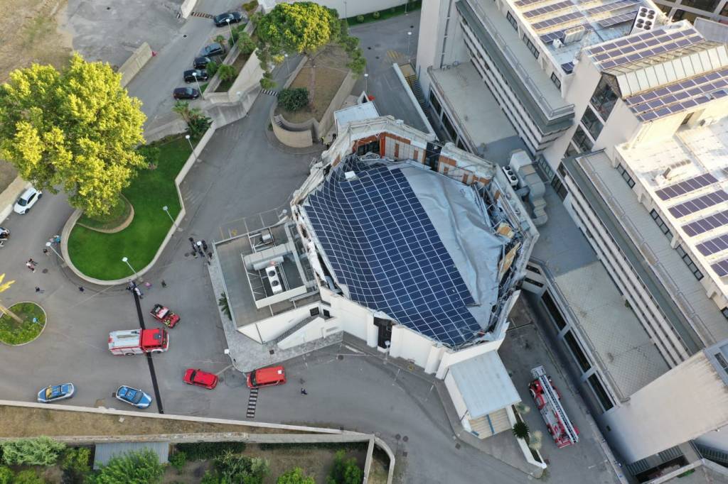 Crollo tetto Auditorium Calipari, chiusa l’inchiesta: sono 15 gli indagati