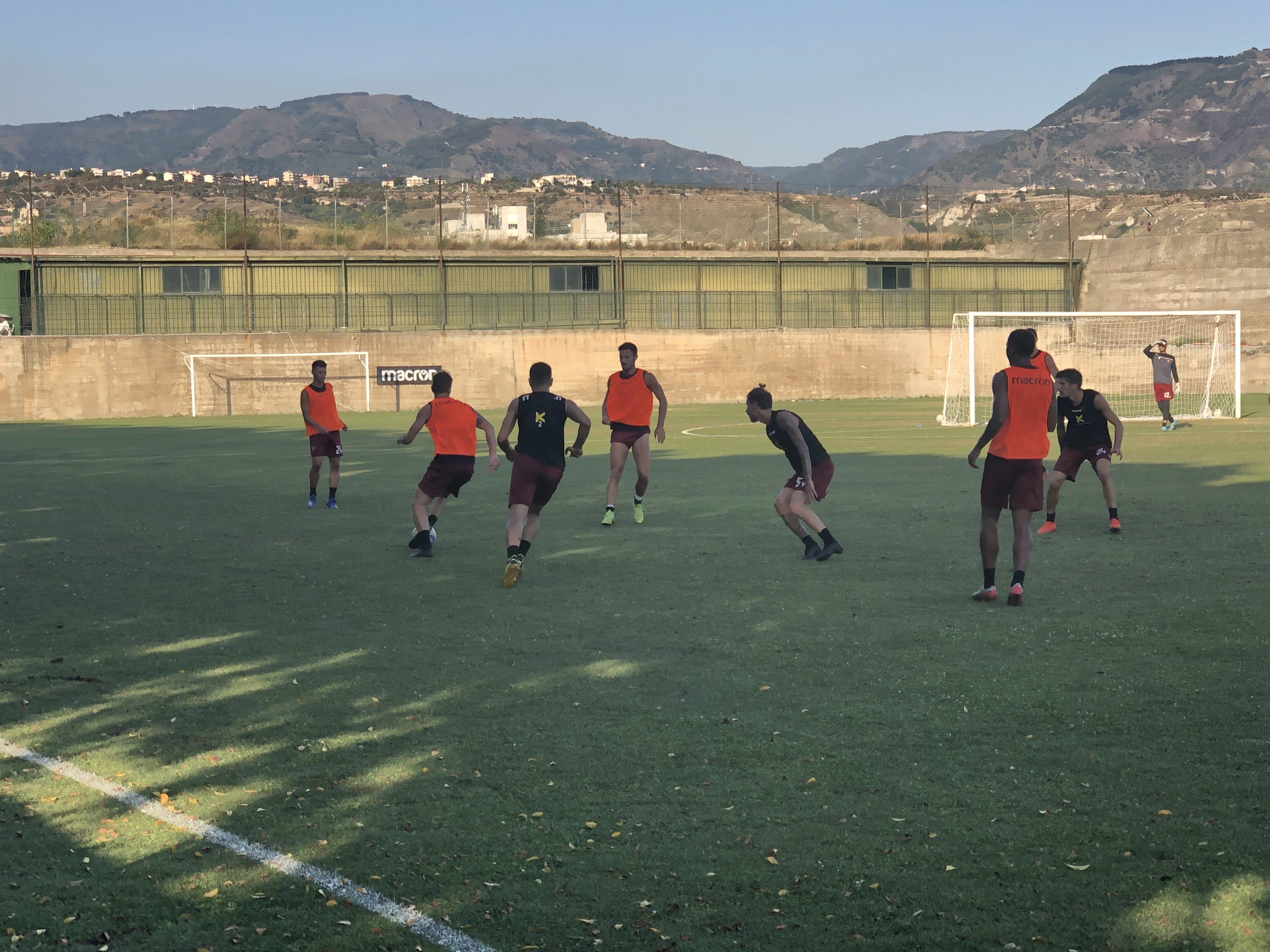 Reggina, anche oggi una doppia seduta