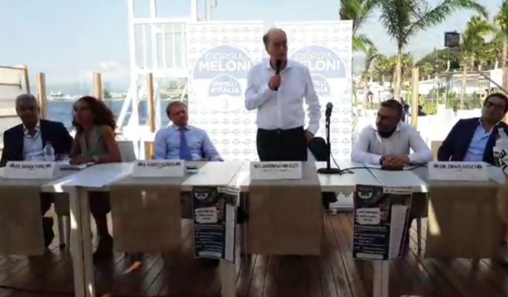 Comunali Reggio, Fdi con Lollobrigida per Minicuci: ‘Non tradiamo mai gli impegni e… gli alleati’