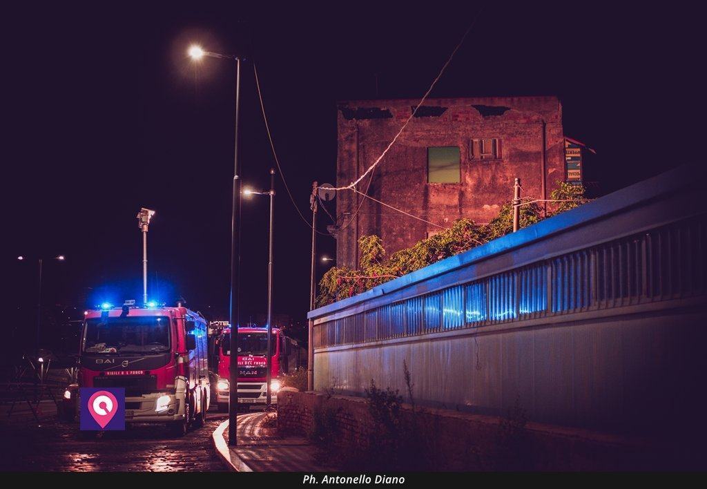 Incendio Vigili Fuoco