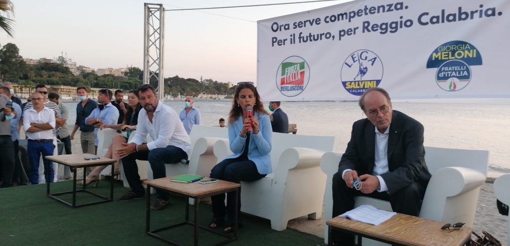 Comunali Reggio, Salvini a Reggio per Minicuci: ‘Restituire ai reggini l’onore e la normalità’
