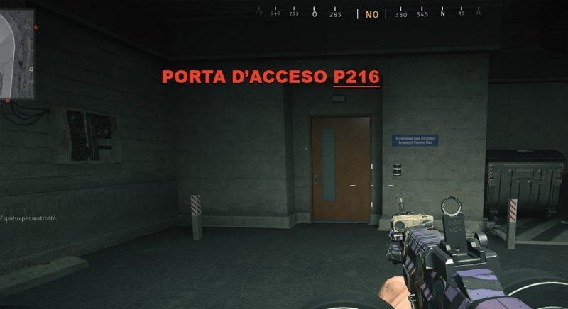 Stanza Segreta Stadio P216 Warzone