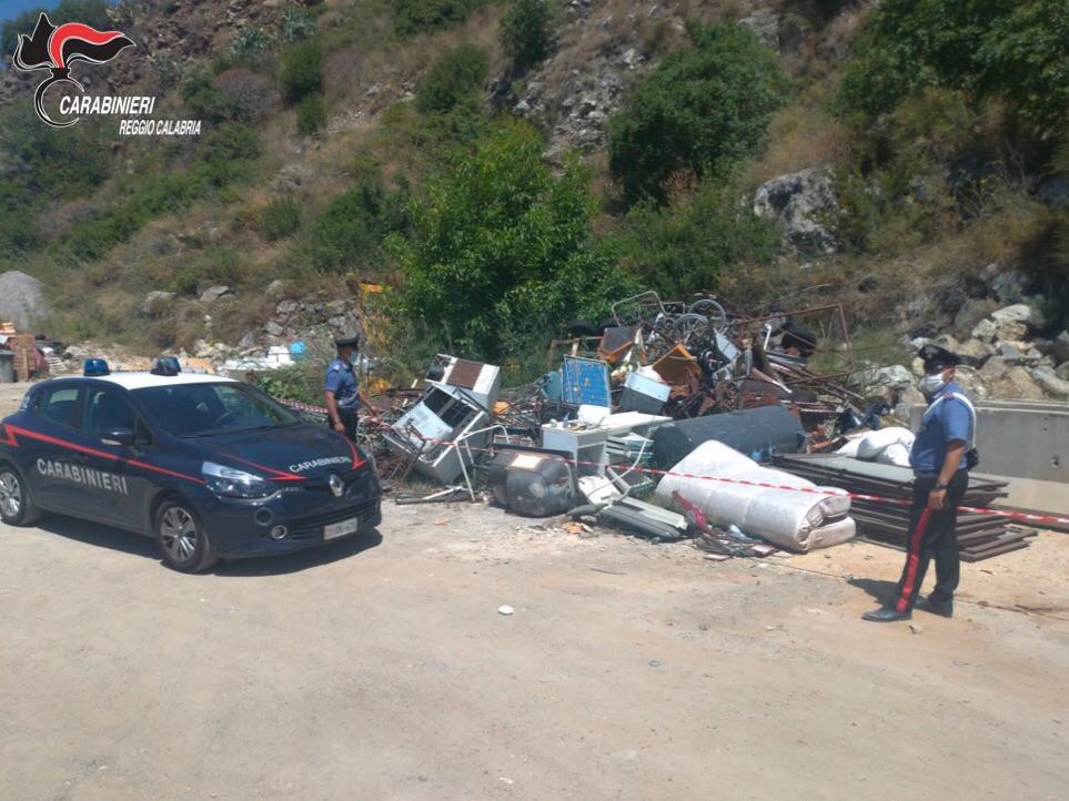 Sequestrata discarica nel reggino. Deferito il proprietario