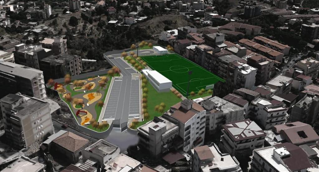 Reggio, 365 giorni di lavori per il nuovo campo di Condera – FOTO