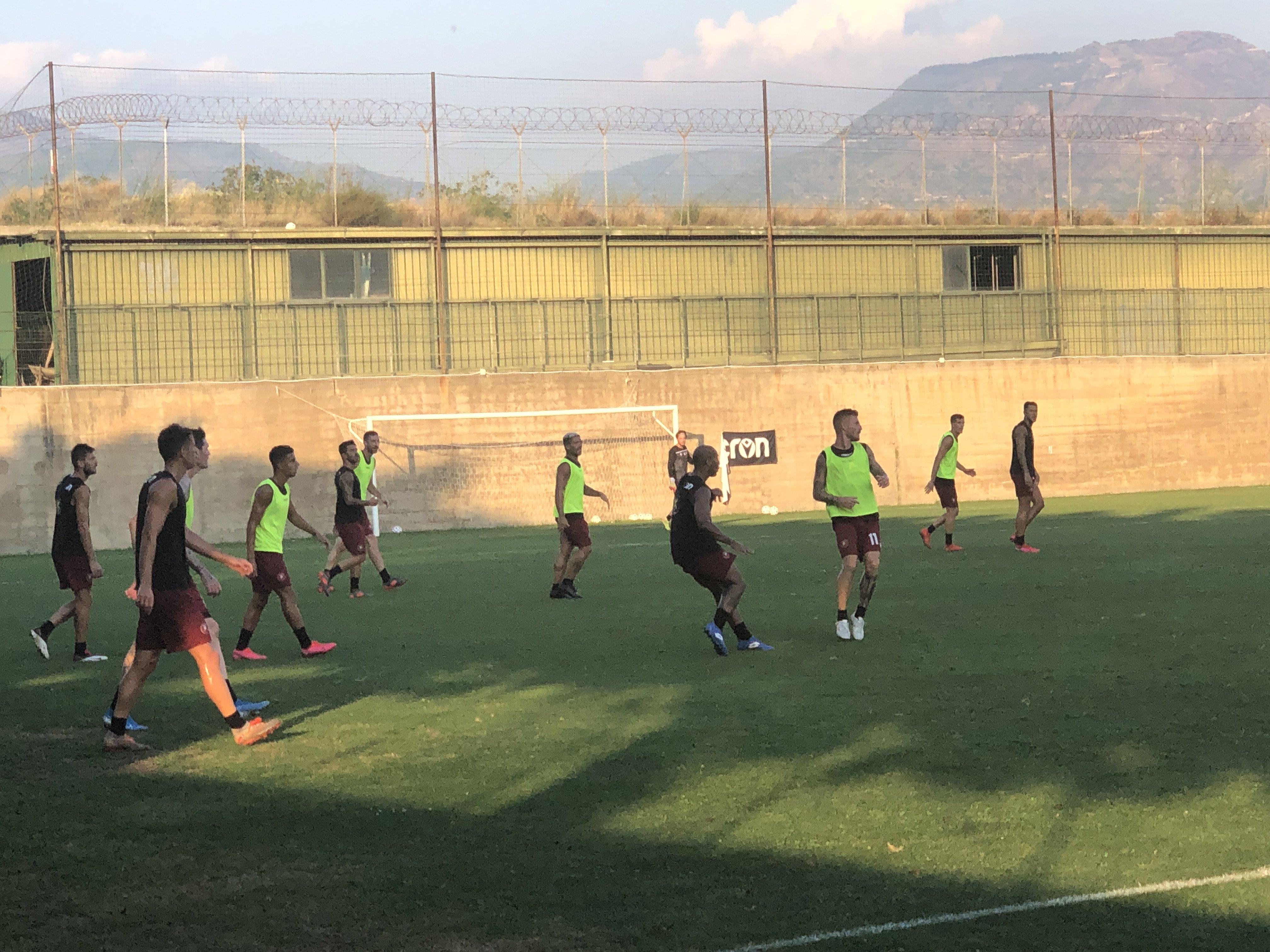 Reggina, partitella a campo ridotto al Sant’Agata