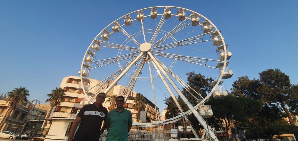 La ruota panoramica torna a girare. Montenero: ‘Attrazione turistica per tutta la provincia’