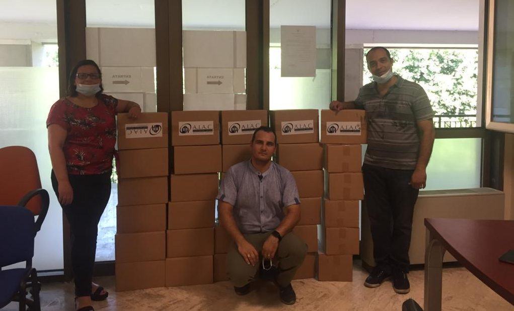 Reggio, l’AIAC dona beni di prima necessità per le fasce deboli