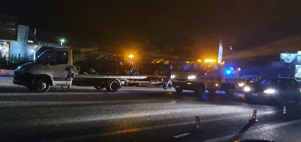 Reggio, incidente sulla SS 106 con più veicoli coinvolti. Chiusi tre svincoli – FOTO