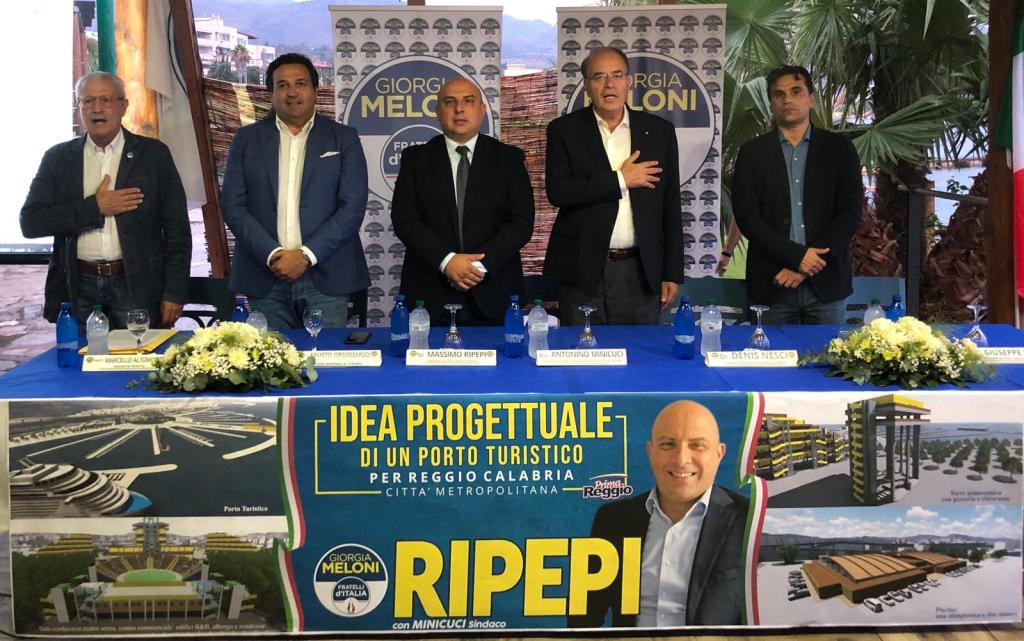 Comunali Reggio – Presentata l’idea del porto turistico. Ripepi: ‘Raccogliere il tesoro che viene dal mare’