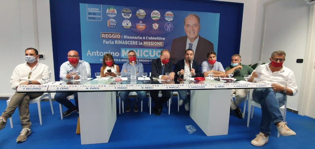 Ballottaggio Reggio: Minicuci riunisce il centrodestra