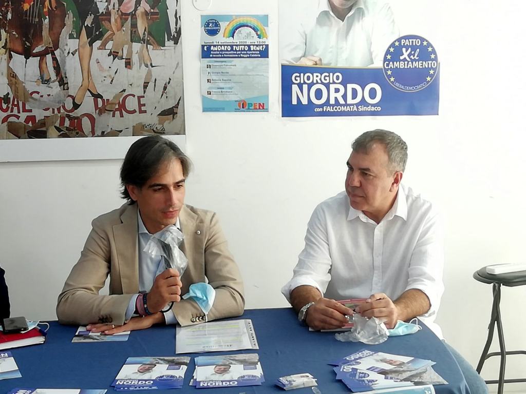 Comunali, Nordo (Patto per il Cambiamento) con Falcomatà per Scuola e Formazione