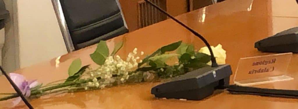 Conferenza delle Regioni: una rosa al posto di Jole Santelli
