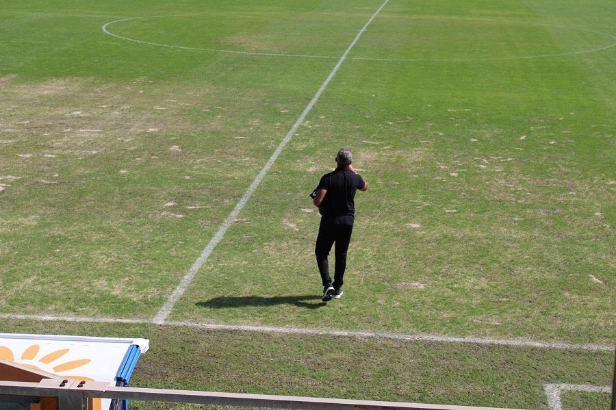Reggina: il manto erboso lascia a desiderare, ma per Toscano non è un problema (foto)