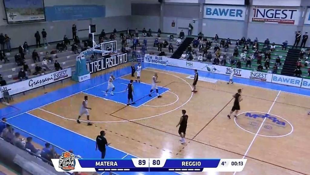Supercoppa, la Pallacanestro Viola esce sconfitta dal PalaSassi contro una caparbia Matera