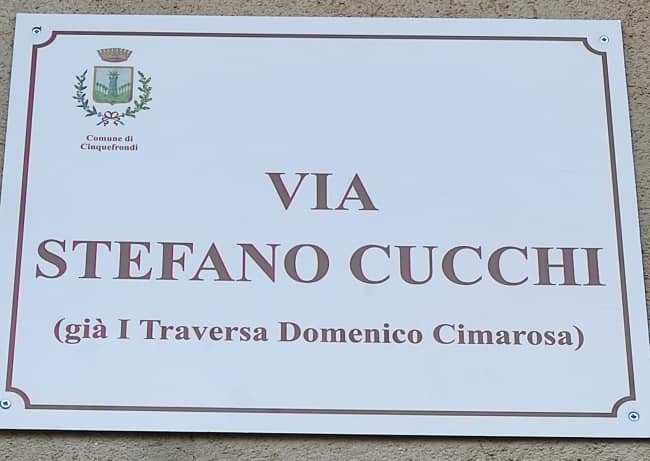 Via Stefano Cucchi, Il sindaco di Cinquefrondi: ‘Il trionfo della giustizia va ricordato’