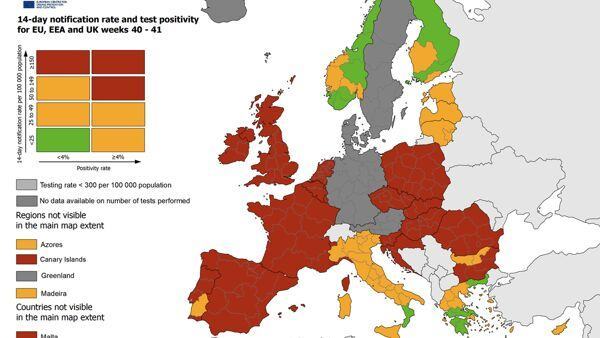 Covid, l’UE promuove la Calabria: tra le poche regioni “green”