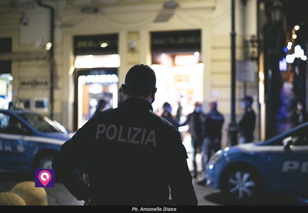 polizia controlli zona rossa