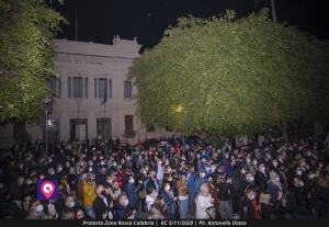 Protesta Zona Rossa Calabria