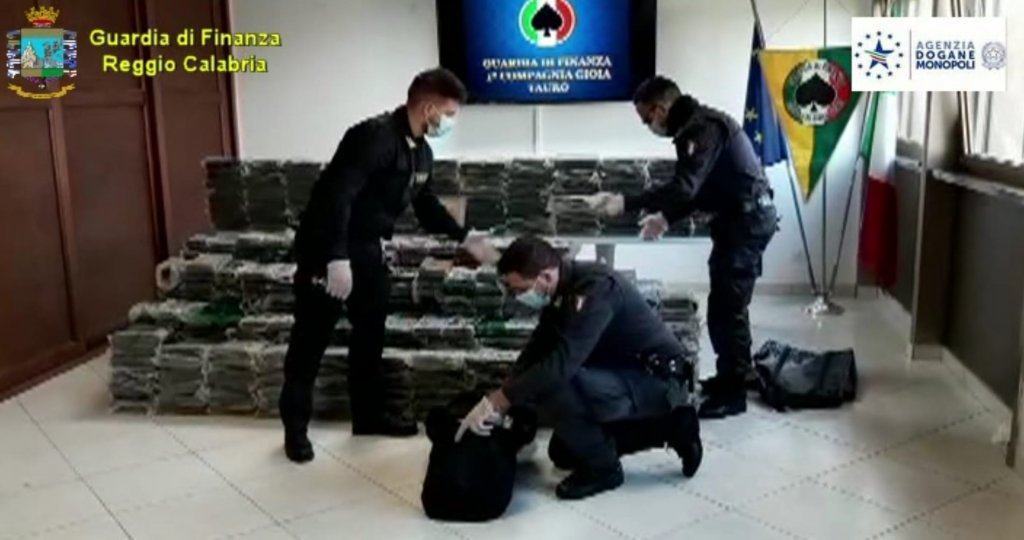 Sequestro Cocaina Guardia di Finanza