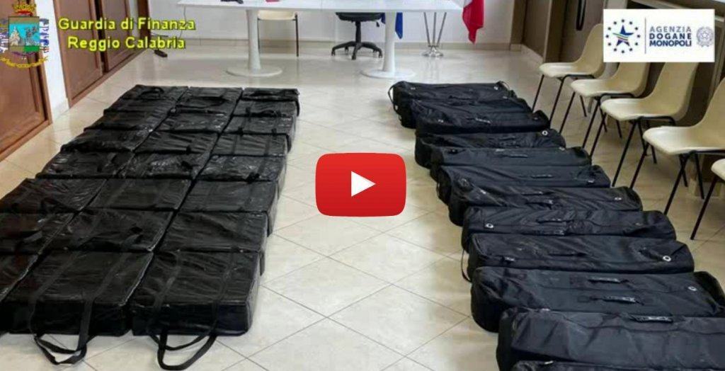 Dal Cile alla Calabria, ecco come viaggiava la cocaina sequestrata a Gioia Tauro