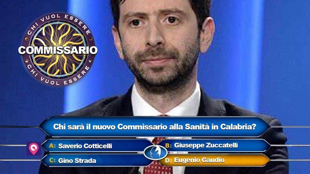 Chi Vuol Essere Commissario Calabria Speranza