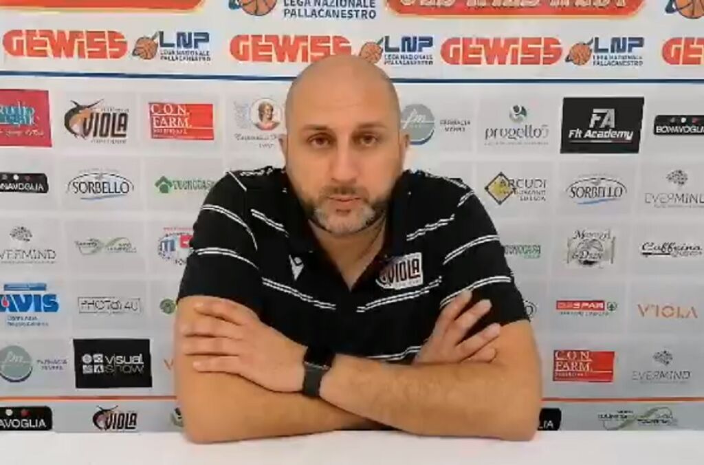 Coach Domenico Bolignano Pallacanestro Viola Conferenza