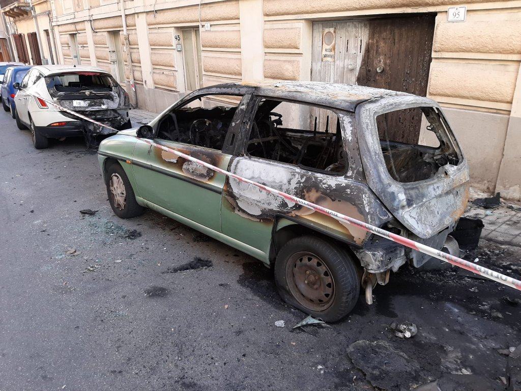 Incendio Auto Reggio Calabria