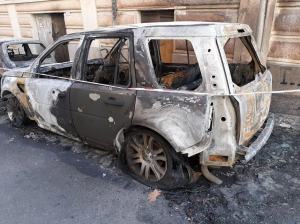 Incendio Auto Reggio Calabria