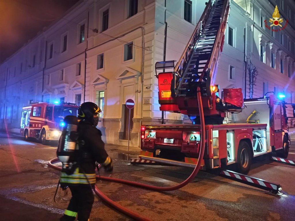 Incendio Corte Appello