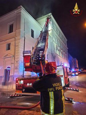 incendio corte appello
