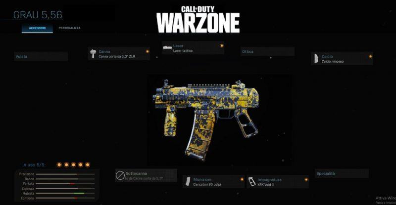 Warzone Miglior Setup Grau 5,56 Multiplayer