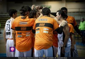 Pallacanestro Viola vittoria contro Basket Monopoli
