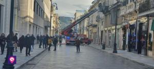 Caduta Cornicioni Corso Garibaldi