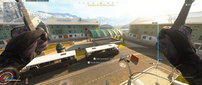 Metropolitana Aeroporto Warzone Easter Egg Cod