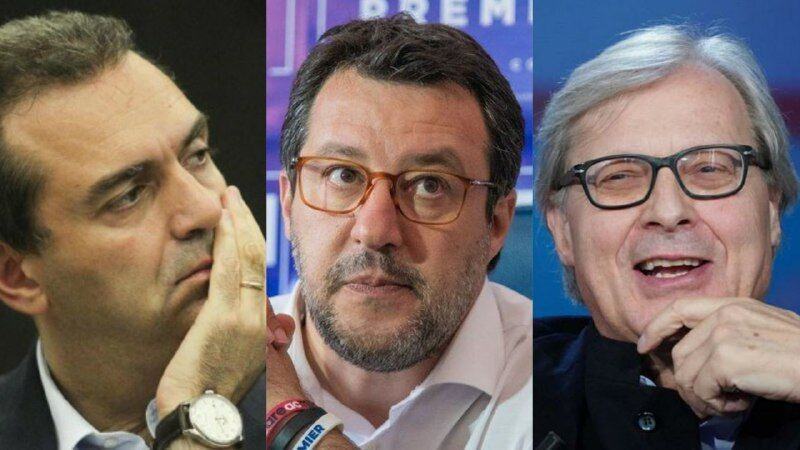 De Magistris Salvini Sgarbi