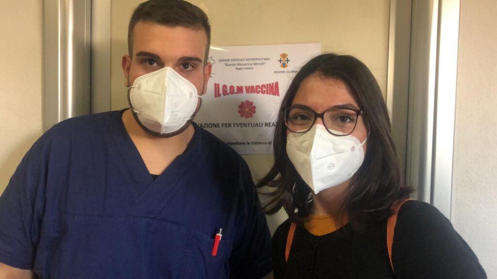 Laura E Francesco Vaccinato Covid