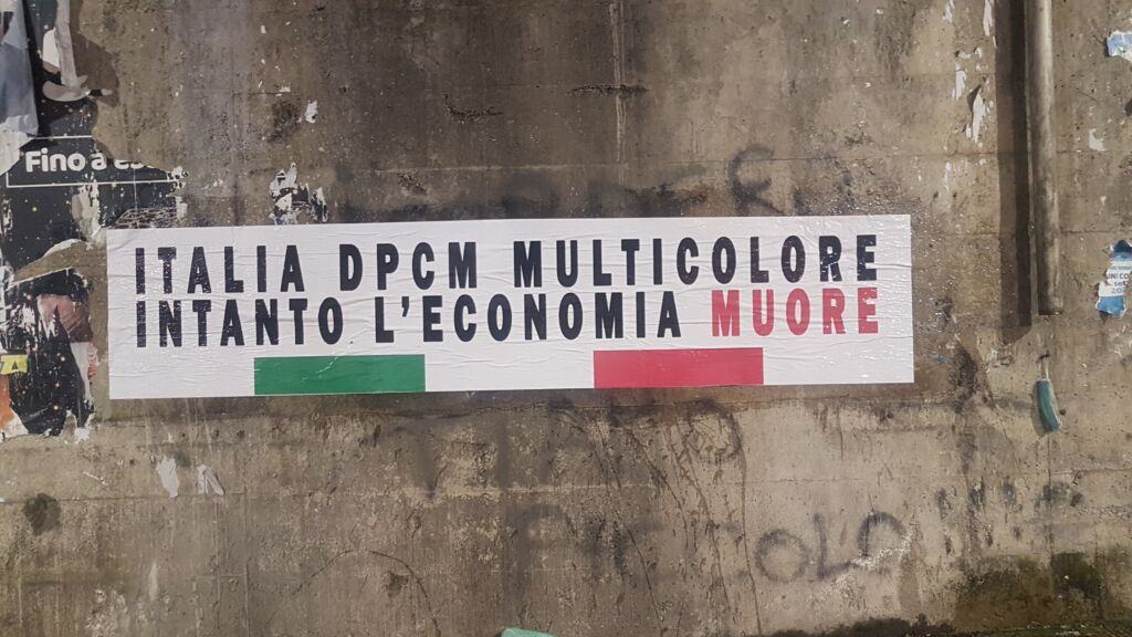 Striscione Mascherine