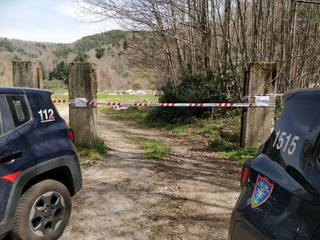 Carabinieri Discarica Santo Stefano Aspromonte
