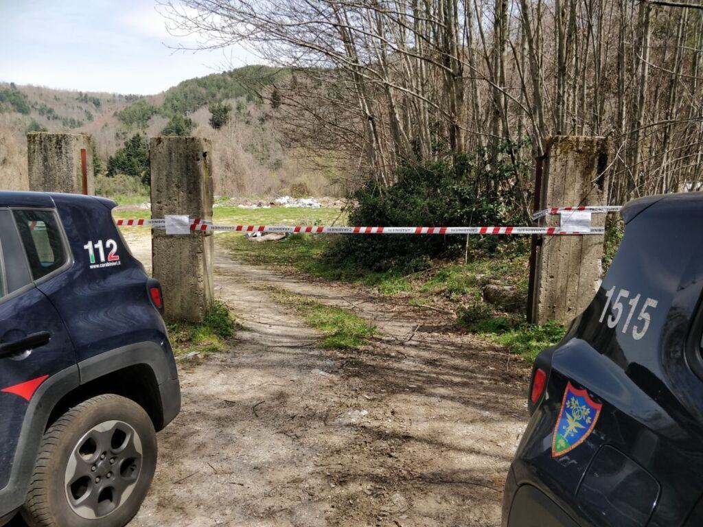 Carabinieri Discarica Santo Stefano Aspromonte