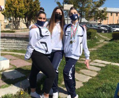 Le Atlete Gallo T E Siclari C, Con La Tecnica Lombardi B