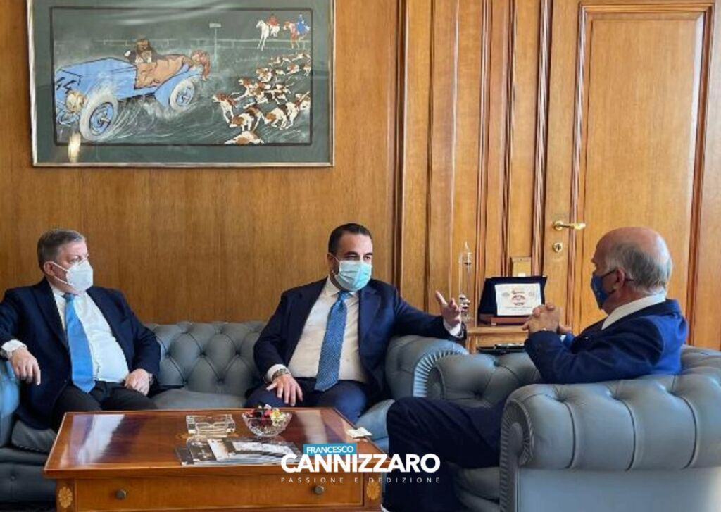 Onorevole Francesco Cannizzaro Presidente ACI Angelo Sticchi Damiani Segretario Generale Gerardo Capozza