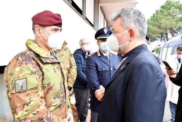 Presidente Spirlì Esercito