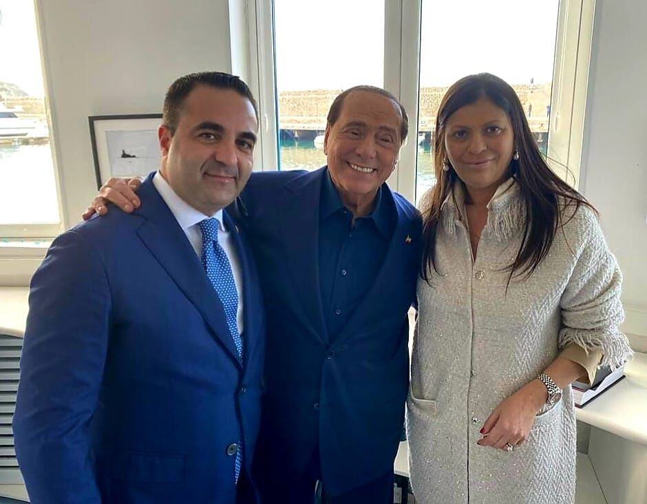 Francesco Cannizzaro Silvio Berlusconi Jole Santelli