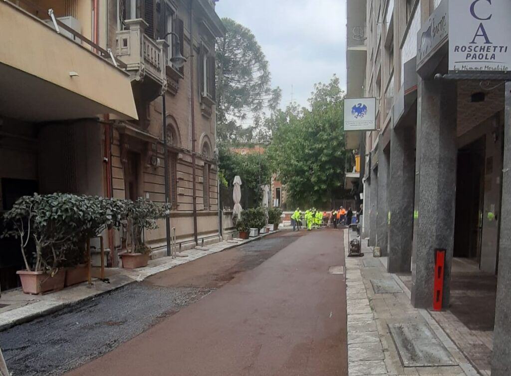 Lavori Asfalto Via Zecca 3