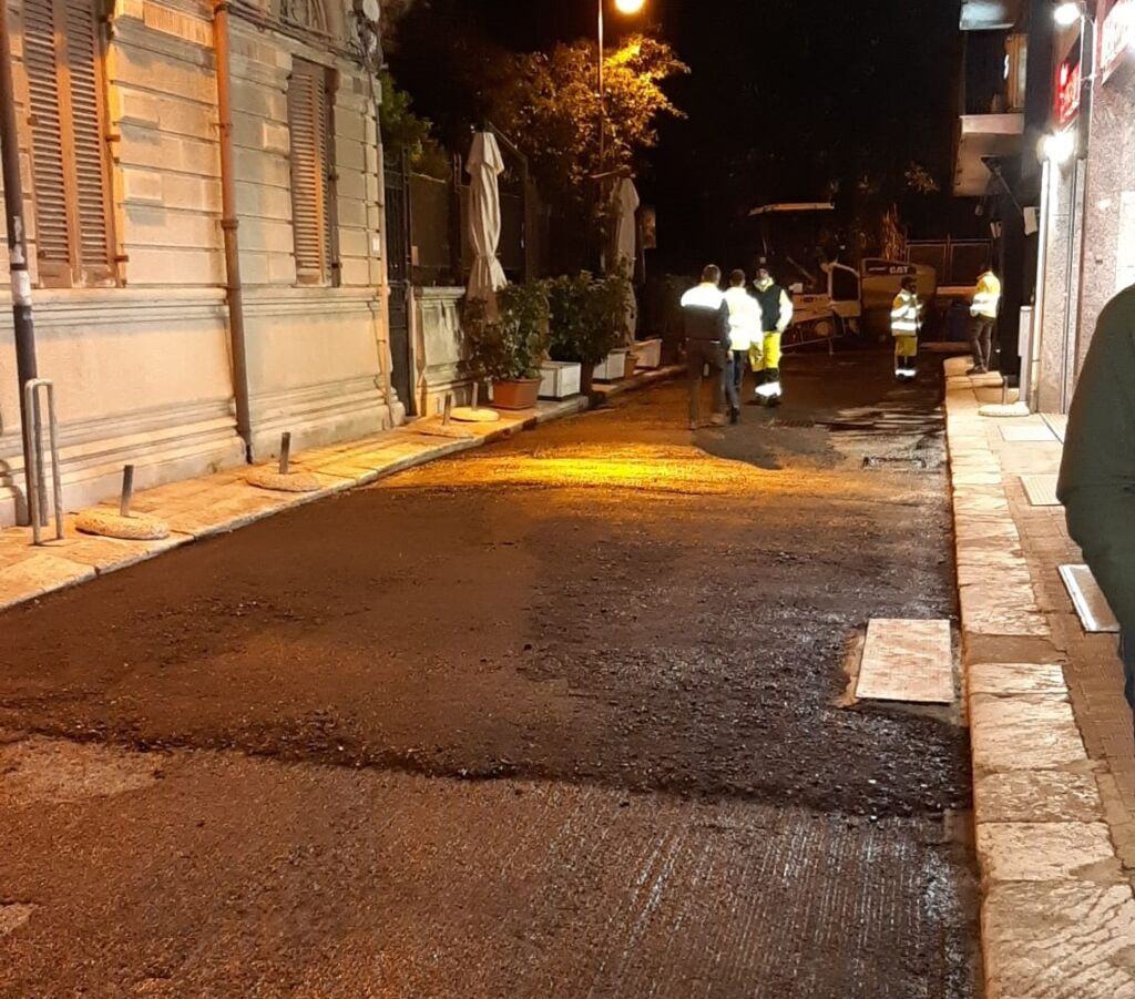 Lavori Asfalto Via Zecca