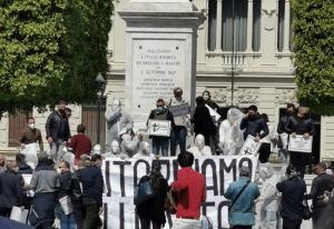 Protesta Imprenditori Liberi Uniti Reggio Calabria 10